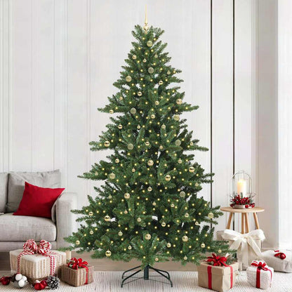 Albero di Natale Artificiale con Rami Pieghevoli 240 cm PVC
