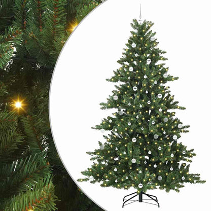 Albero di Natale Artificiale con Rami Pieghevoli 240 cm PVC