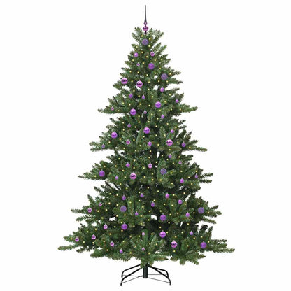 Albero di Natale Artificiale con Rami Pieghevoli 240 cm PVC