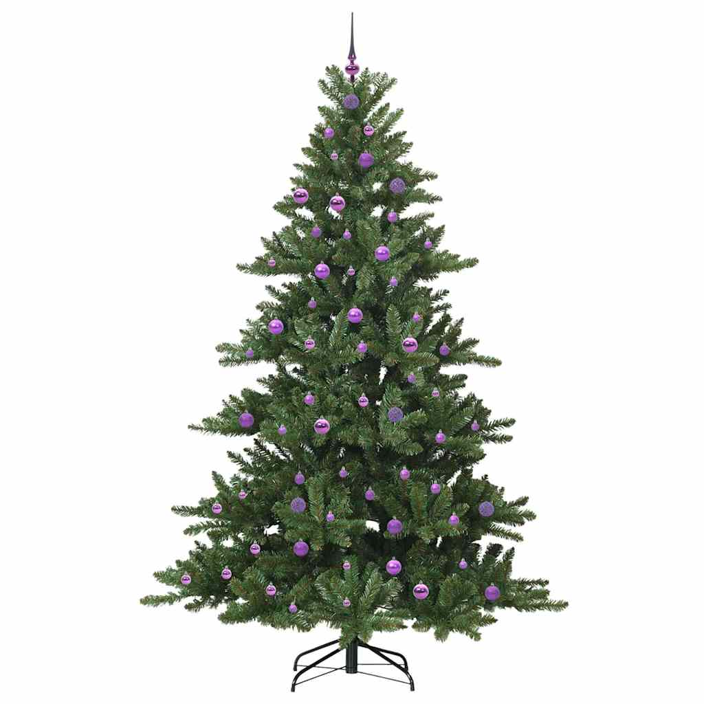 Albero di Natale Artificiale con Rami Pieghevoli 240 cm PVC