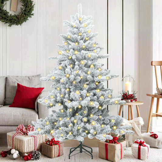 Albero di Natale Artificiale con Rami Pieghevoli 150 cm PVC
