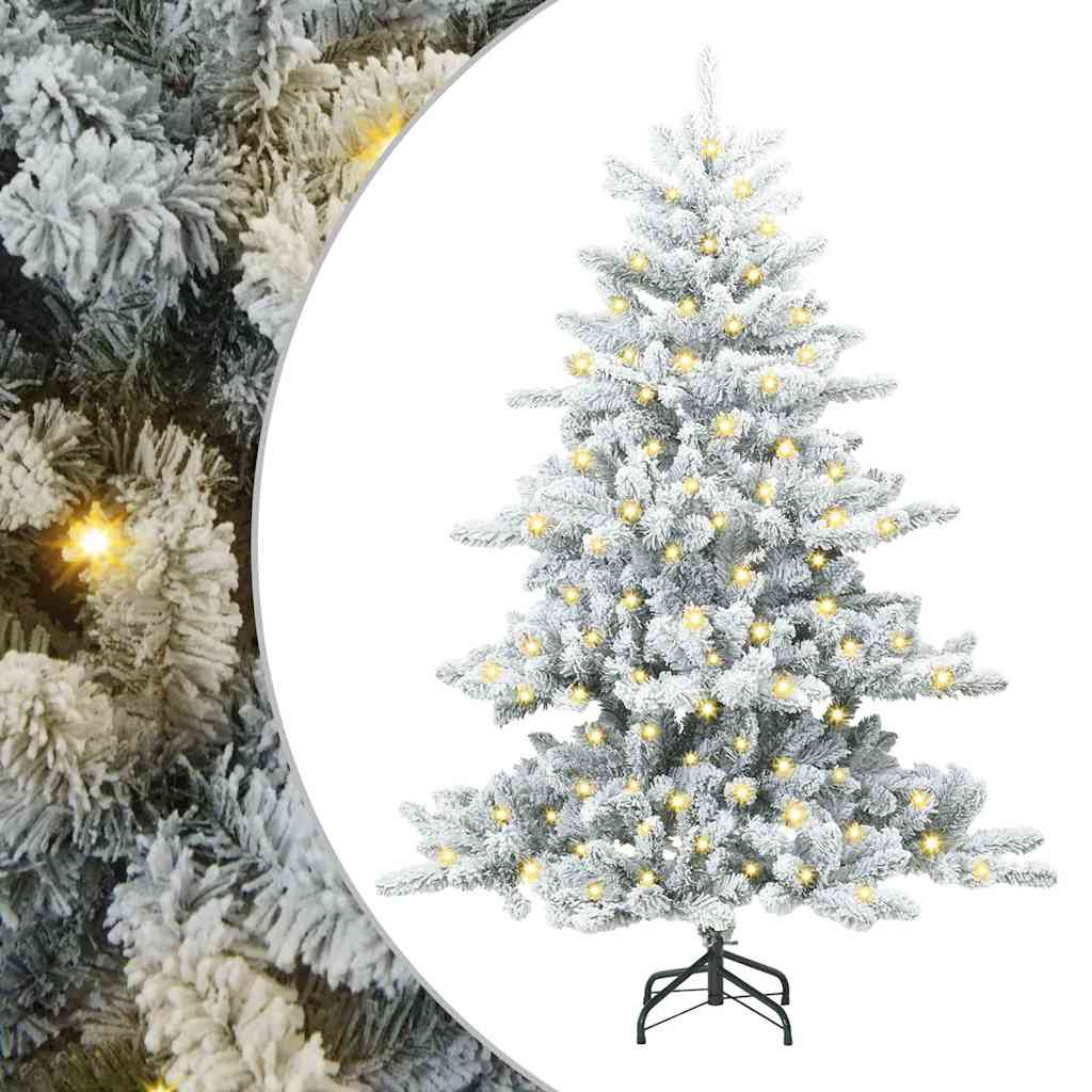 Albero di Natale Artificiale con Rami Pieghevoli 150 cm PVC