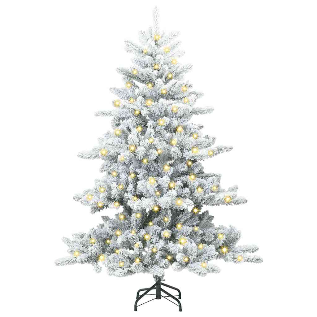 Albero di Natale Artificiale con Rami Pieghevoli 150 cm PVC