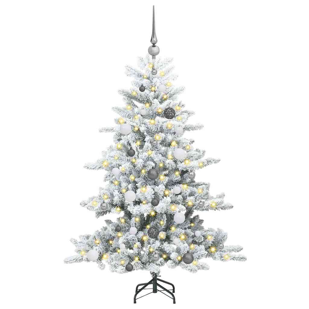 Albero di Natale Artificiale con Rami Pieghevoli 150 cm PVC