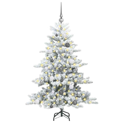 Albero di Natale Artificiale con Rami Pieghevoli 150 cm PVC