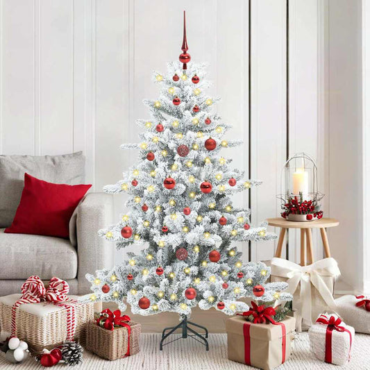Albero di Natale Artificiale con Rami Pieghevoli 150 cm PVC