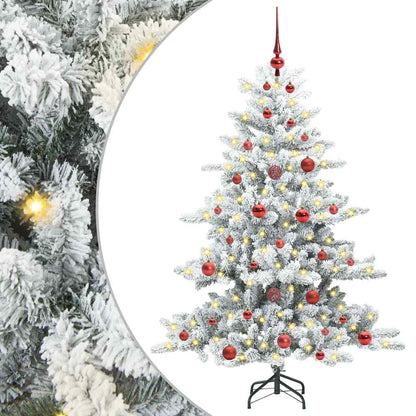 Albero di Natale Artificiale con Rami Pieghevoli 150 cm PVC
