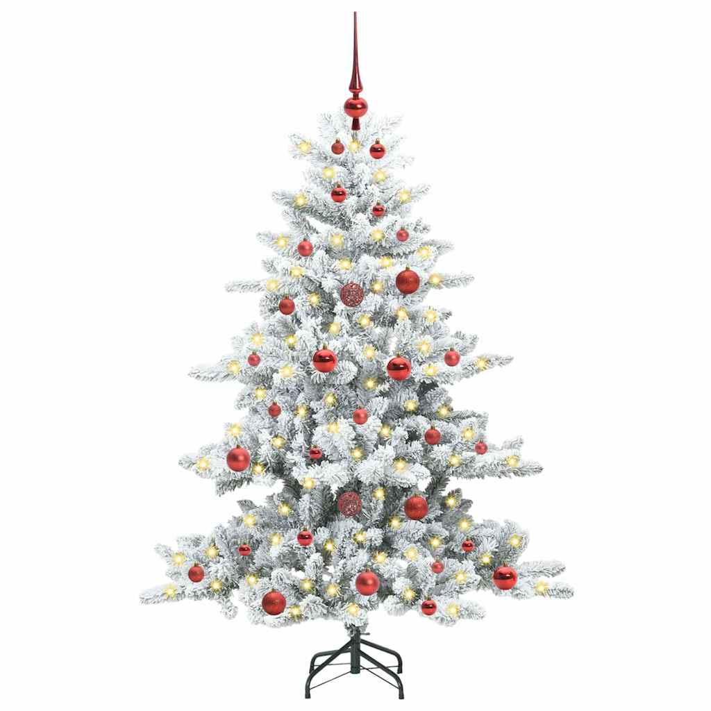 Albero di Natale Artificiale con Rami Pieghevoli 150 cm PVC