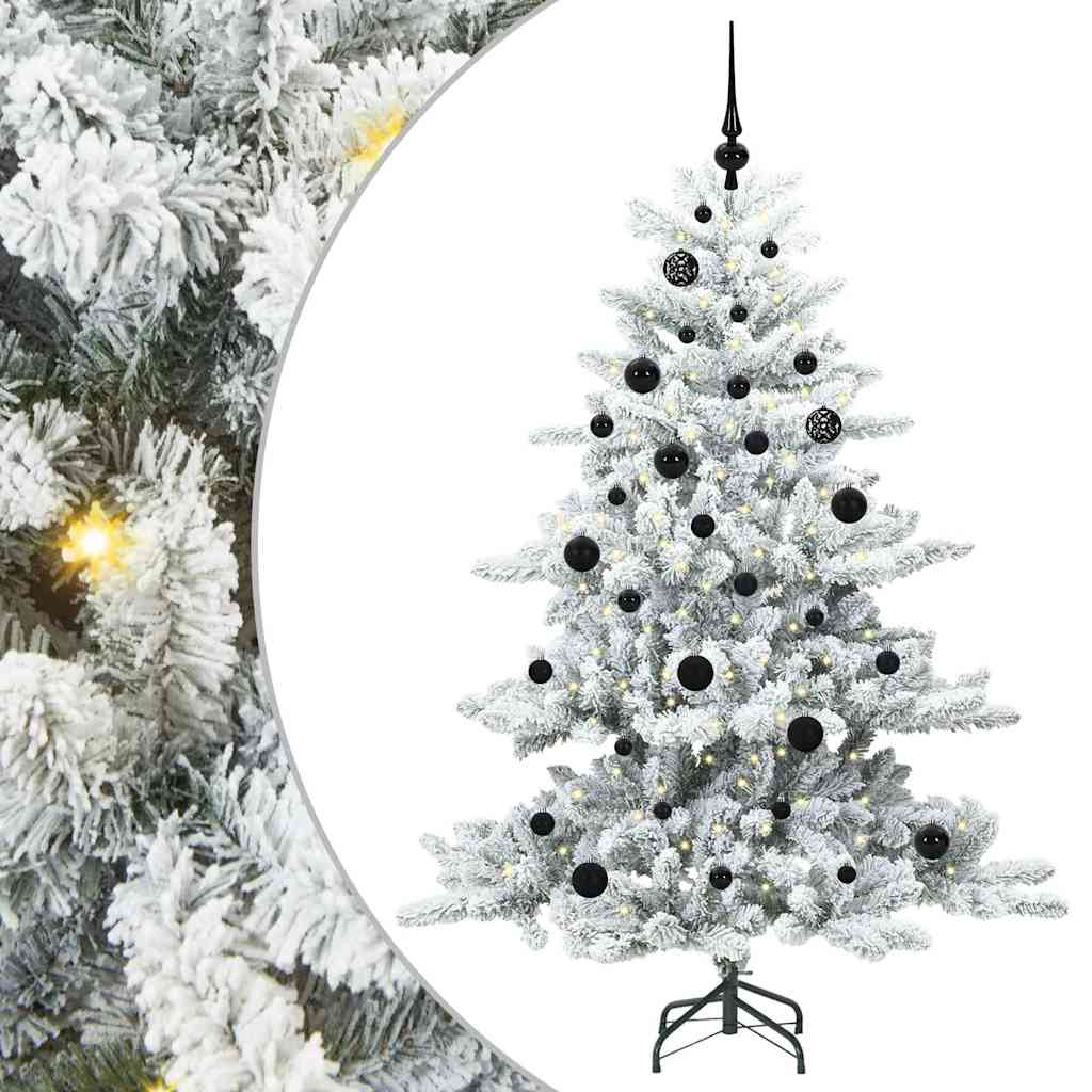 Albero di Natale Artificiale con Rami Pieghevoli 150 cm PVC