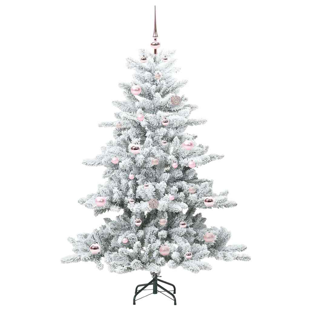 Albero di Natale Artificiale con Rami Pieghevoli 150 cm PVC