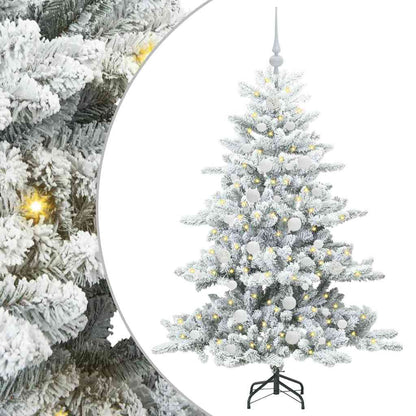 Albero di Natale Artificiale con Rami Pieghevoli 150 cm PVC