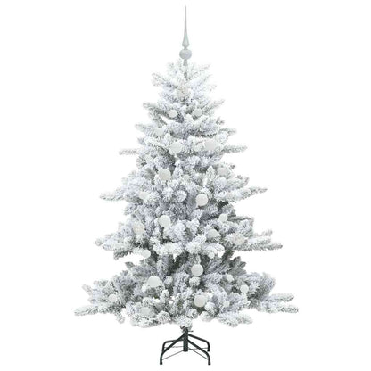 Albero di Natale Artificiale con Rami Pieghevoli 150 cm PVC