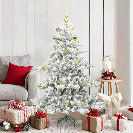 Albero di Natale Artificiale con Rami Pieghevoli 150 cm PVC