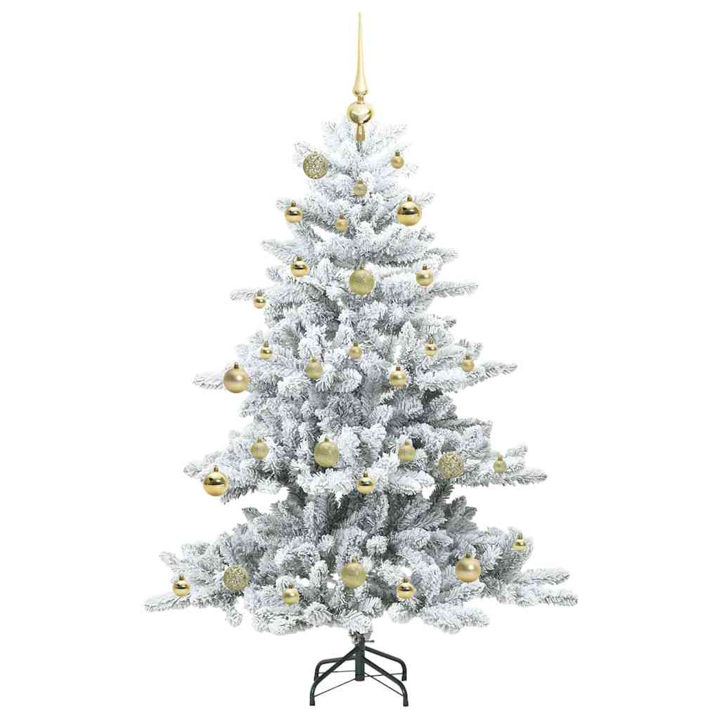 Albero di Natale Artificiale con Rami Pieghevoli 150 cm PVC