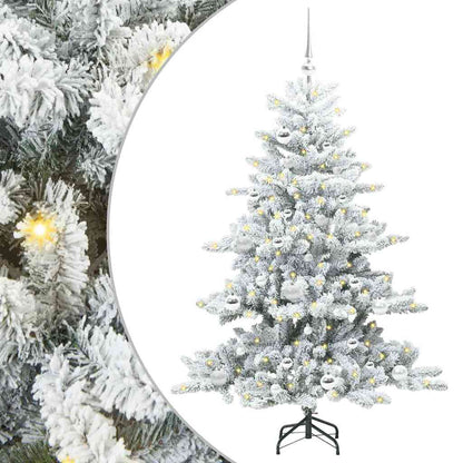 Albero di Natale Artificiale con Rami Pieghevoli 150 cm PVC