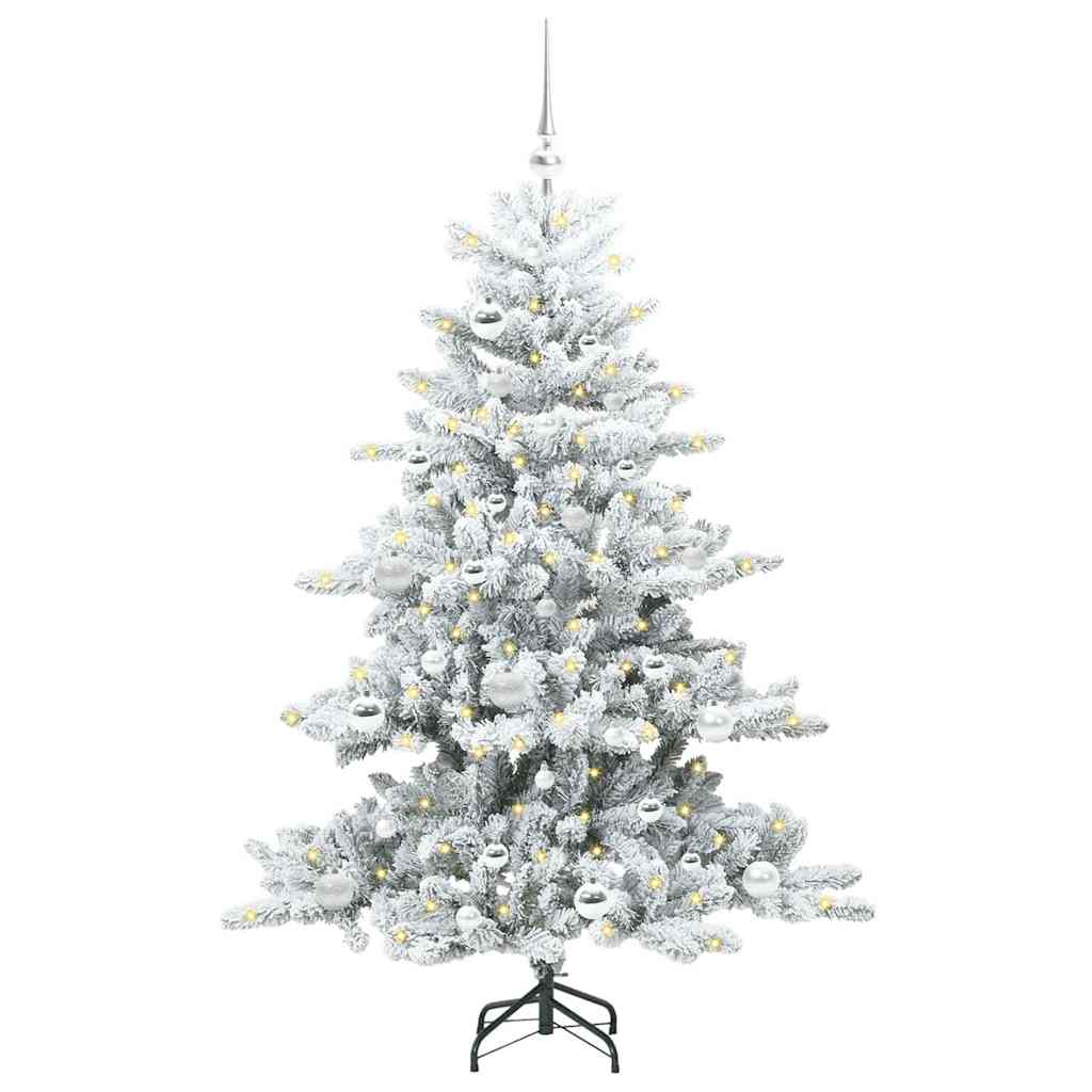 Albero di Natale Artificiale con Rami Pieghevoli 150 cm PVC