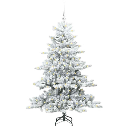 Albero di Natale Artificiale con Rami Pieghevoli 150 cm PVC