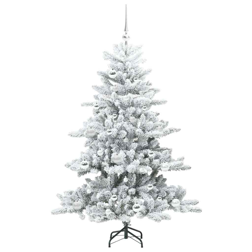 Albero di Natale Artificiale con Rami Pieghevoli 150 cm PVC