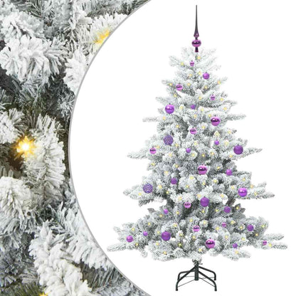 Albero di Natale Artificiale con Rami Pieghevoli 150 cm PVC