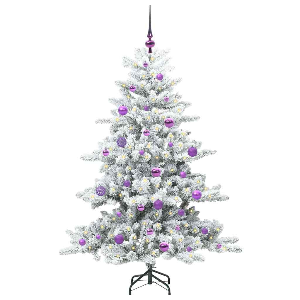 Albero di Natale Artificiale con Rami Pieghevoli 150 cm PVC