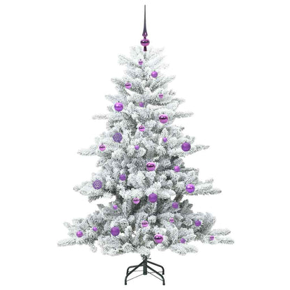 Albero di Natale Artificiale con Rami Pieghevoli 150 cm PVC