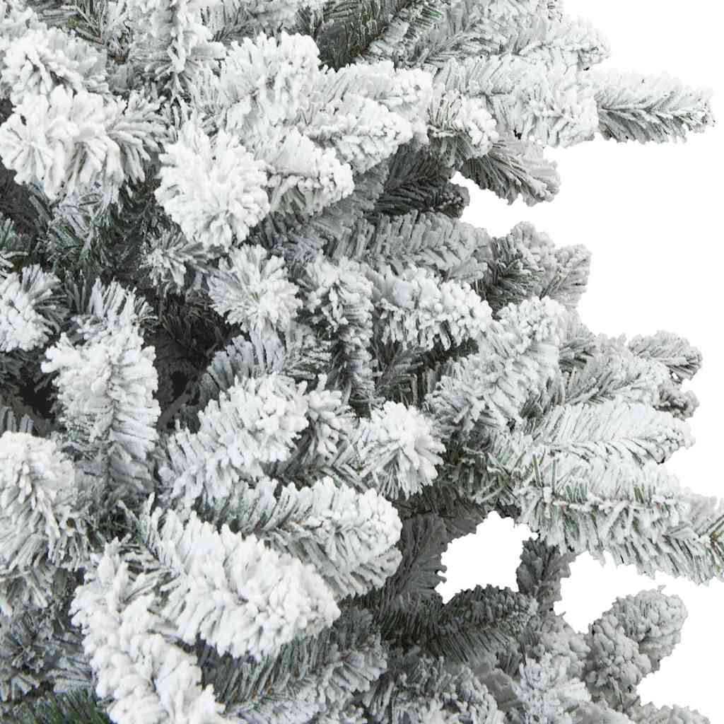 Albero di Natale Artificiale con Rami Pieghevoli Bianco 150 cm