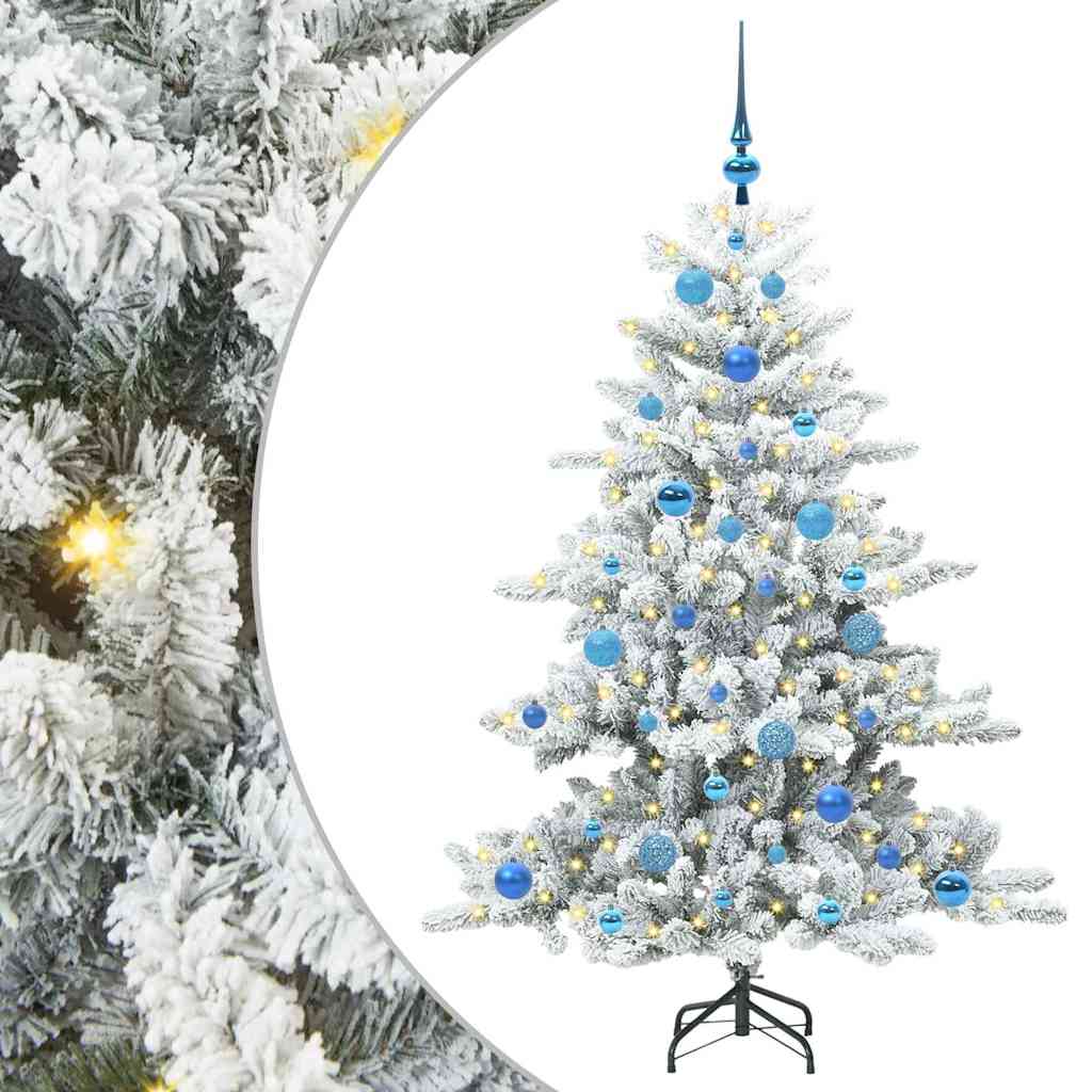 Albero di Natale Artificiale con Rami Pieghevoli 150 cm PVC