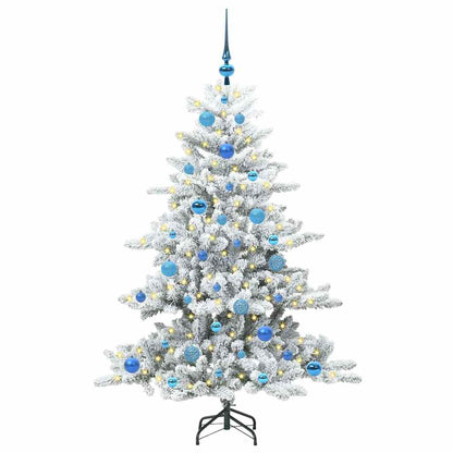 Albero di Natale Artificiale con Rami Pieghevoli 150 cm PVC