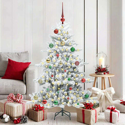 Albero di Natale Artificiale con Rami Pieghevoli 150 cm PVC