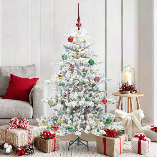 Albero di Natale Artificiale con Rami Pieghevoli 150 cm PVC