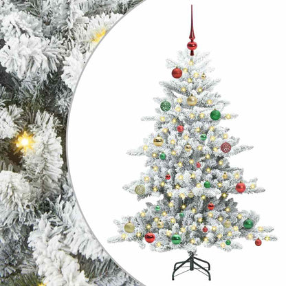 Albero di Natale Artificiale con Rami Pieghevoli 150 cm PVC