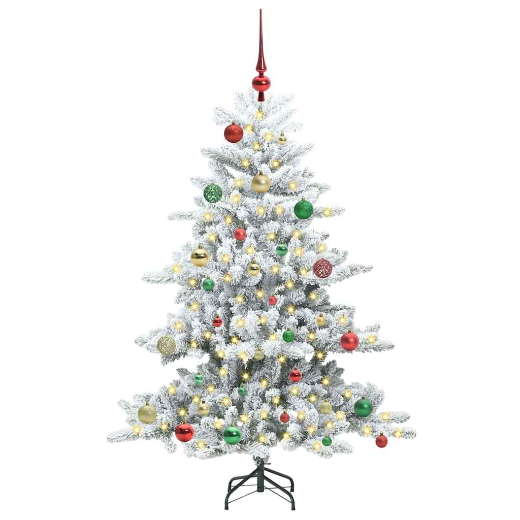 Albero di Natale Artificiale con Rami Pieghevoli 150 cm PVC
