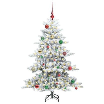 Albero di Natale Artificiale con Rami Pieghevoli 150 cm PVC