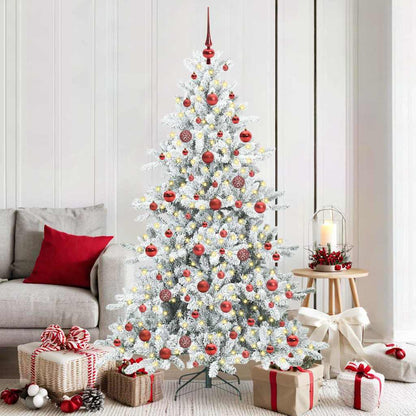 Albero di Natale Artificiale con Rami Pieghevoli 180 cm PVC