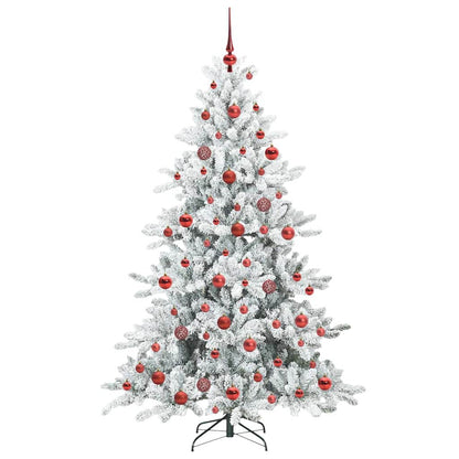 Albero di Natale Artificiale con Rami Pieghevoli 180 cm PVC