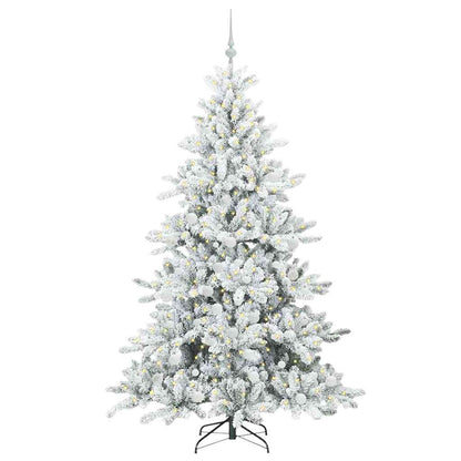 Albero di Natale Artificiale con Rami Pieghevoli 180 cm PVC