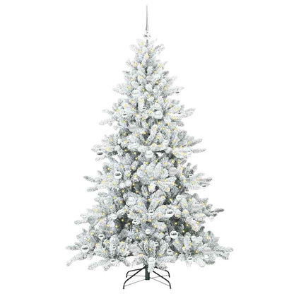 Albero di Natale Artificiale con Rami Pieghevoli 180 cm PVC