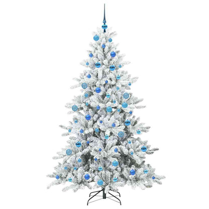 Albero di Natale Artificiale con Rami Pieghevoli 180 cm PVC