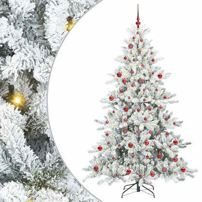 Albero di Natale Artificiale con Rami Pieghevoli 210 cm PVC