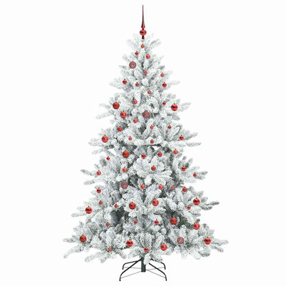 Albero di Natale Artificiale con Rami Pieghevoli 210 cm PVC