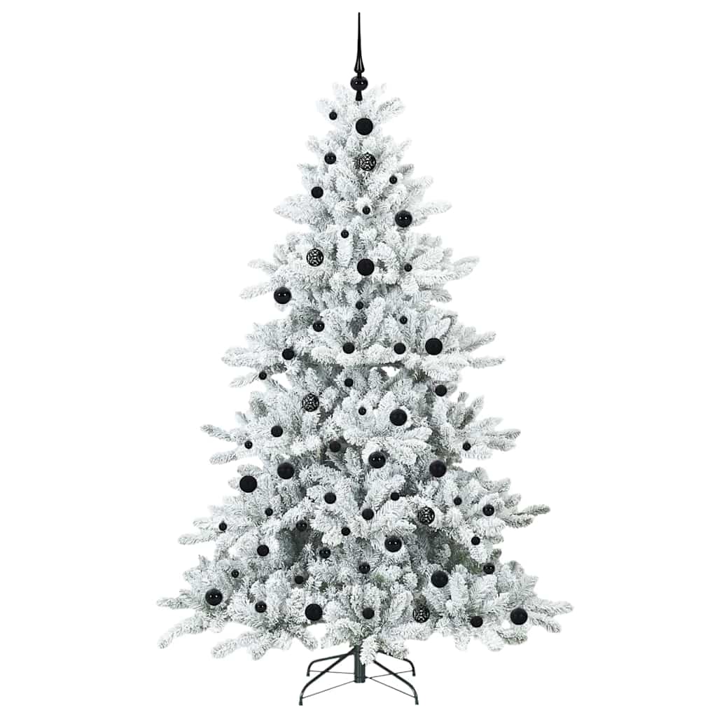 Albero di Natale Artificiale con Rami Pieghevoli 210 cm PVC