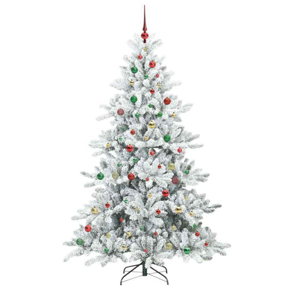 Albero di Natale Artificiale con Rami Pieghevoli 210 cm PVC