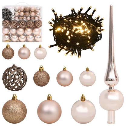 Albero di Natale Artificiale con Rami Pieghevoli 240 cm PVC