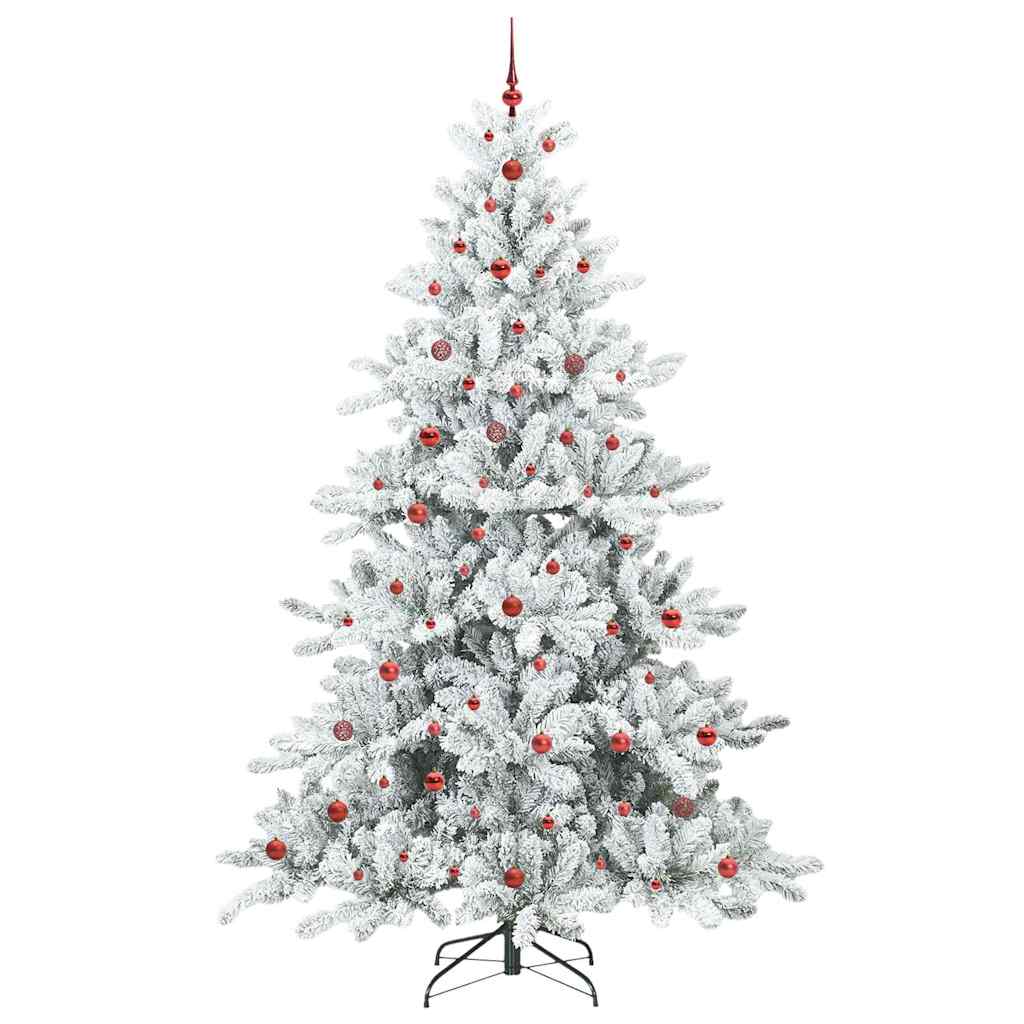 Albero di Natale Artificiale con Rami Pieghevoli 240 cm PVC