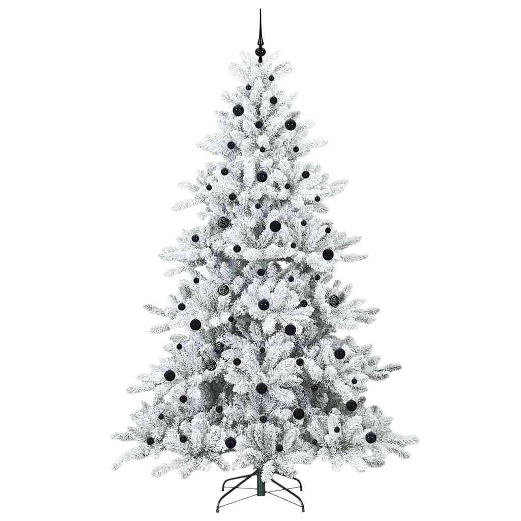 Albero di Natale Artificiale con Rami Pieghevoli 240 cm PVC
