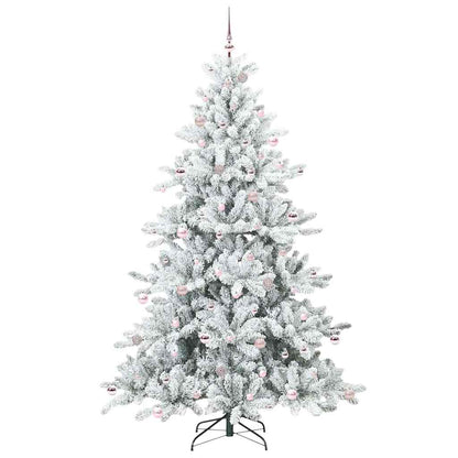 Albero di Natale Artificiale con Rami Pieghevoli 240 cm PVC