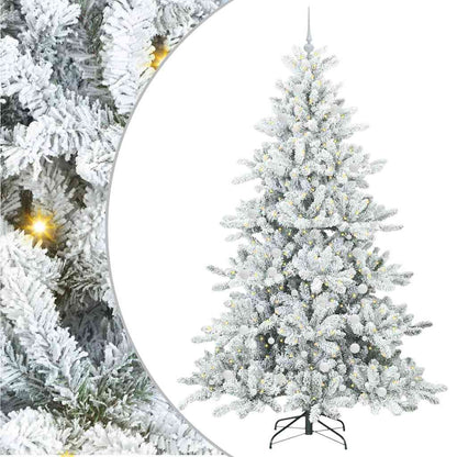 Albero di Natale Artificiale con Rami Pieghevoli 240 cm PVC