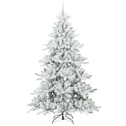 Albero di Natale Artificiale con Rami Pieghevoli 240 cm PVC