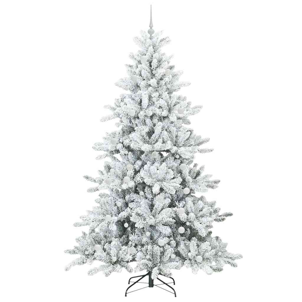 Albero di Natale Artificiale con Rami Pieghevoli 240 cm PVC