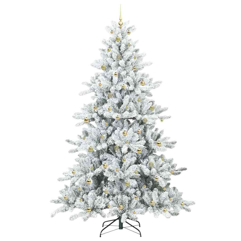 Albero di Natale Artificiale con Rami Pieghevoli 240 cm PVC